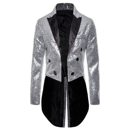 Willem Glitter Skirt for Men | Sequins, Elegant Look 2