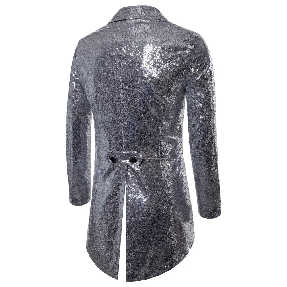 Willem Glitter Skirt for Men | Sequins, Elegant Look 3