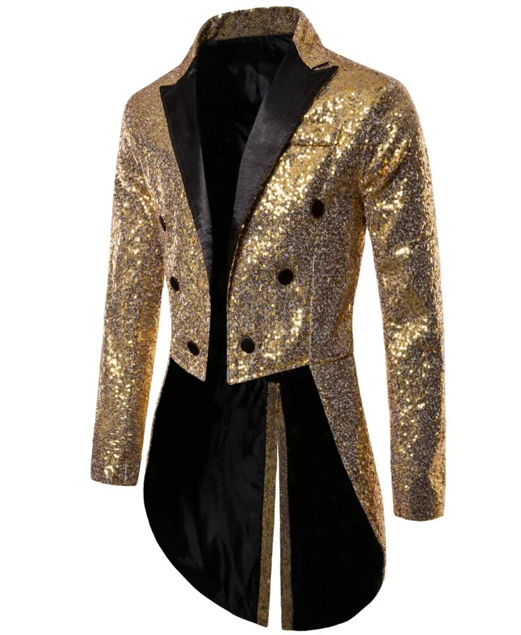 Willem Glitter Skirt for Men | Sequins, Elegant Look 6