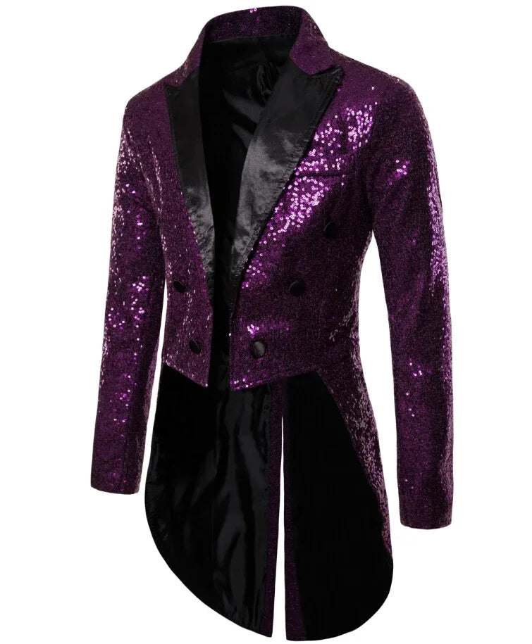 Willem Glitter Skirt for Men | Sequins, Elegant Look 7