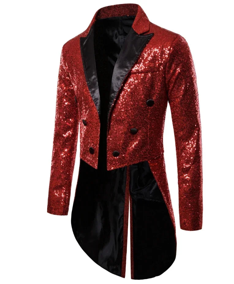 Willem Glitter Skirt for Men | Sequins, Elegant Look 8