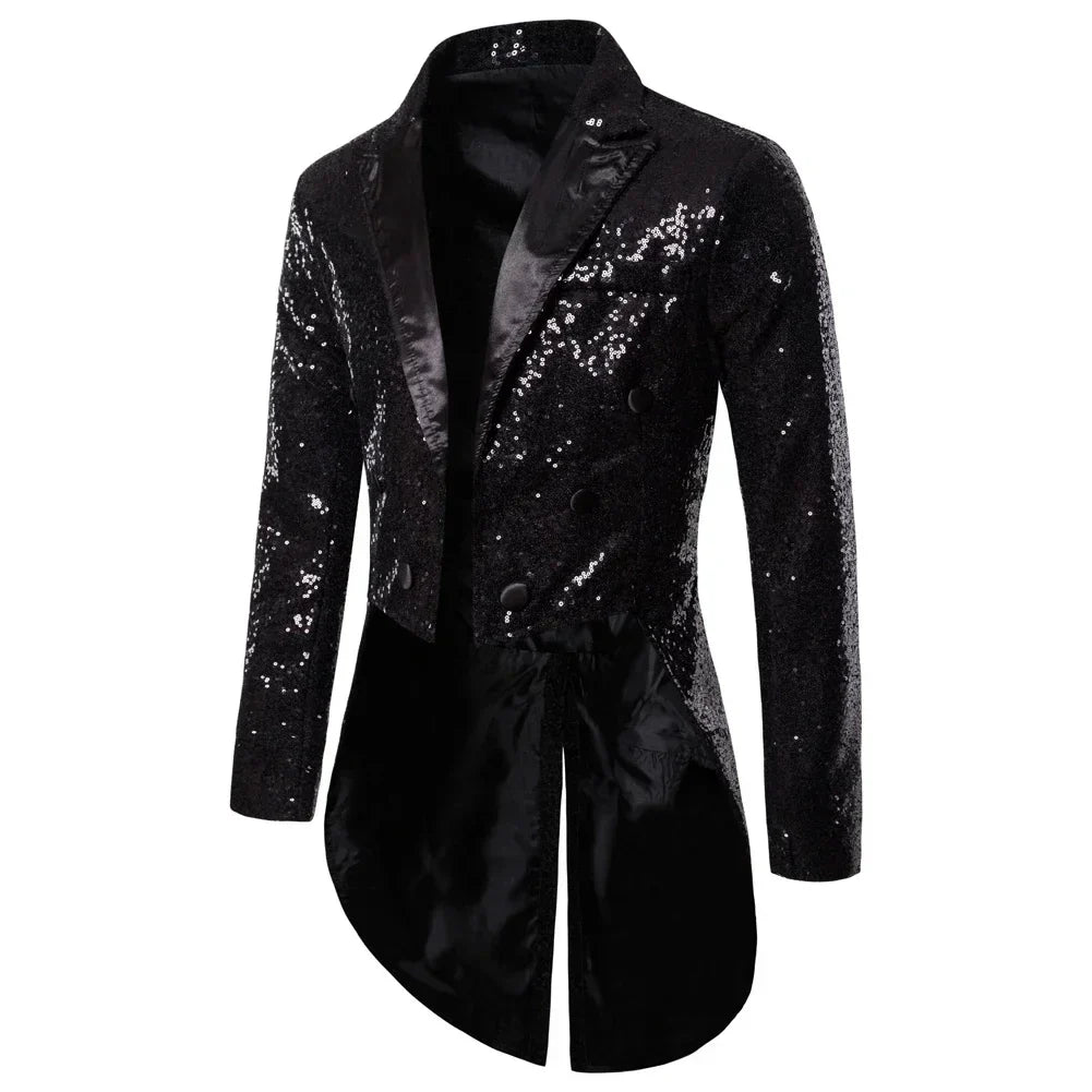 Willem Glitter Skirt for Men | Sequins, Elegant Look 9
