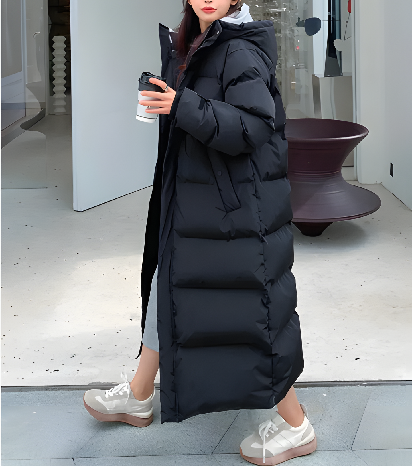 Wina Women's Long Jacket | Windproof, Insulated 1