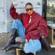 Wolff Women's Jacket | Oversized Faux Leather, Trendy and Sustainable 1