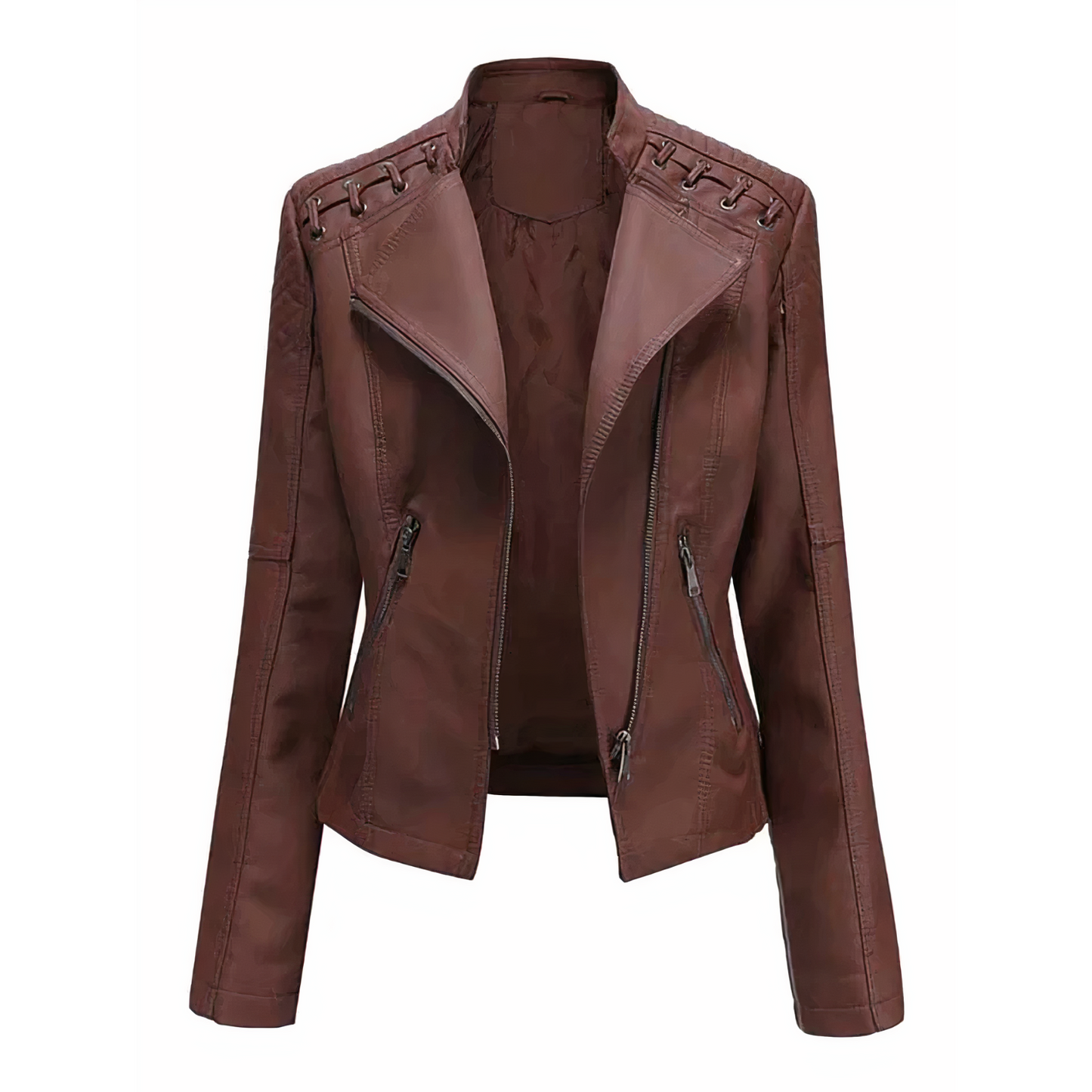 Wolff Women's Jacket | Women's Leather Jacket with PU Leather, Elegant and Comfortable 1