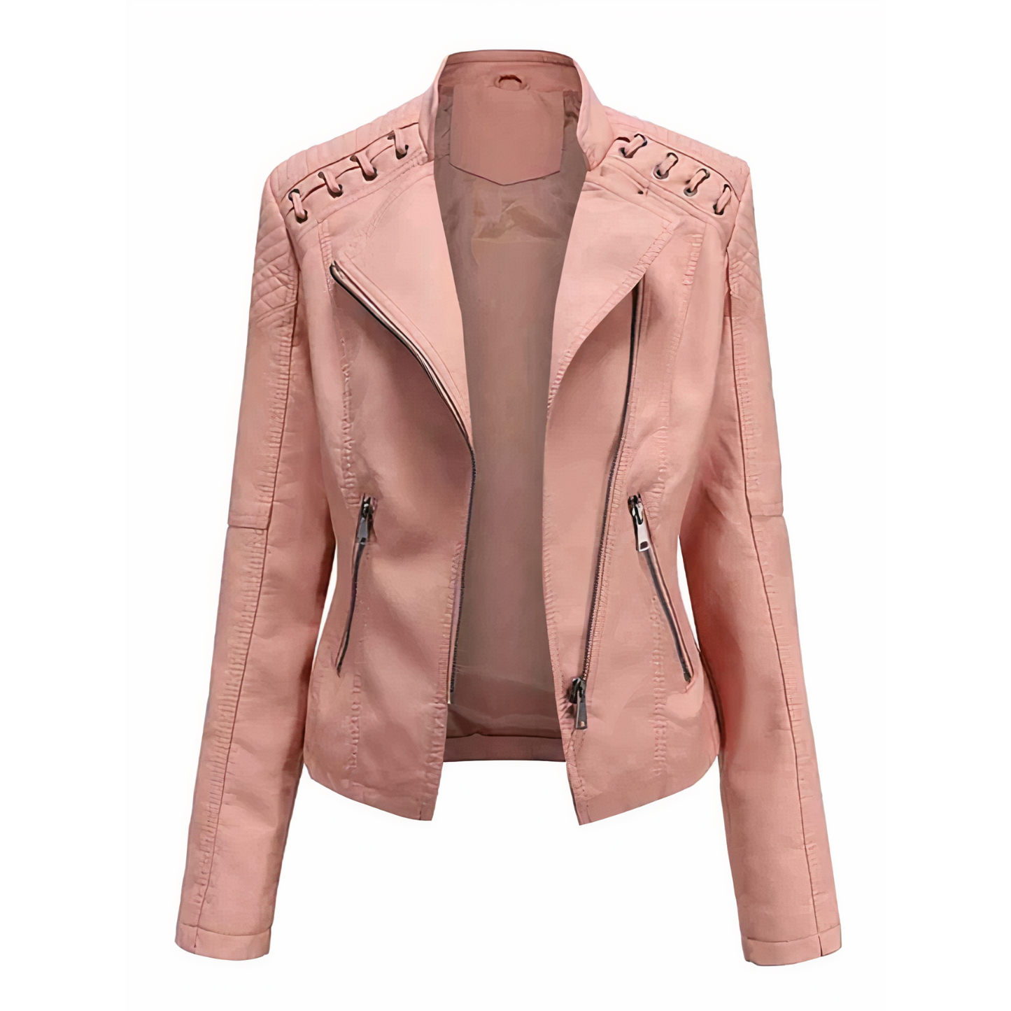 Wolff Women's Jacket | Women's Leather Jacket with PU Leather, Elegant and Comfortable 3