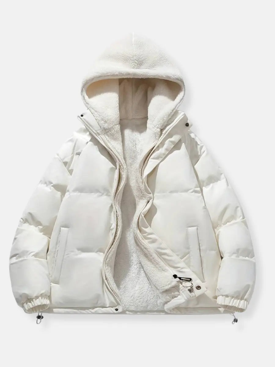 Women's Padded Winter Coat with High Collar for Optimal Warmth and Protection 11