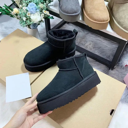 Women's Snow Snow Boots | Genuine Sheepskin, Comfortable and Trendy 10