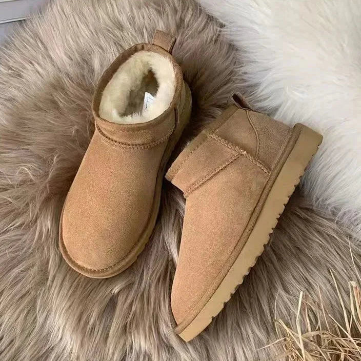 Women's Snow Snow Boots | Genuine Sheepskin, Comfortable and Trendy 9