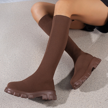 Women's Sock Boots | Elastic Textile, Trendy and Comfortable 0