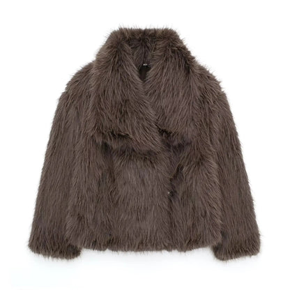 Women's Winter Coat with Luxury Lining and Slightly Tailored Fit – Elegant Women's Winter Coat 11