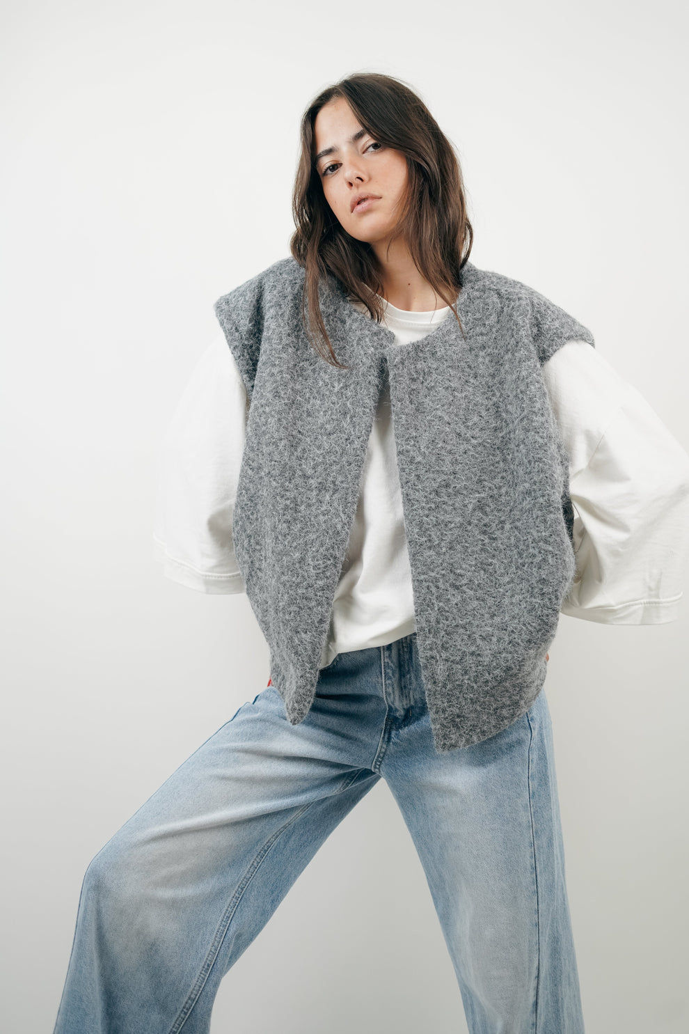 YANELA | Luxury Mohair Cardigan 1