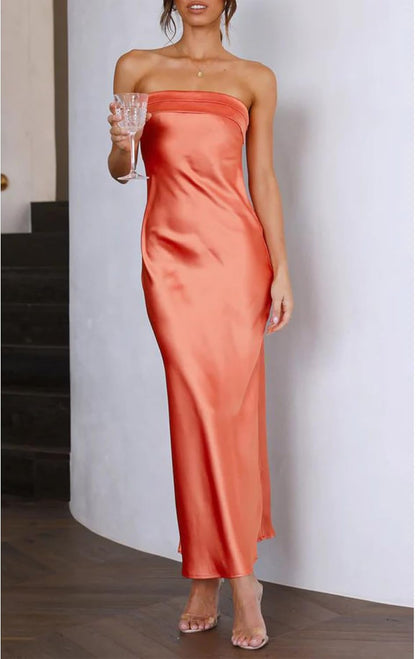 YVELINE | Strapless dress with an elegant cut 1