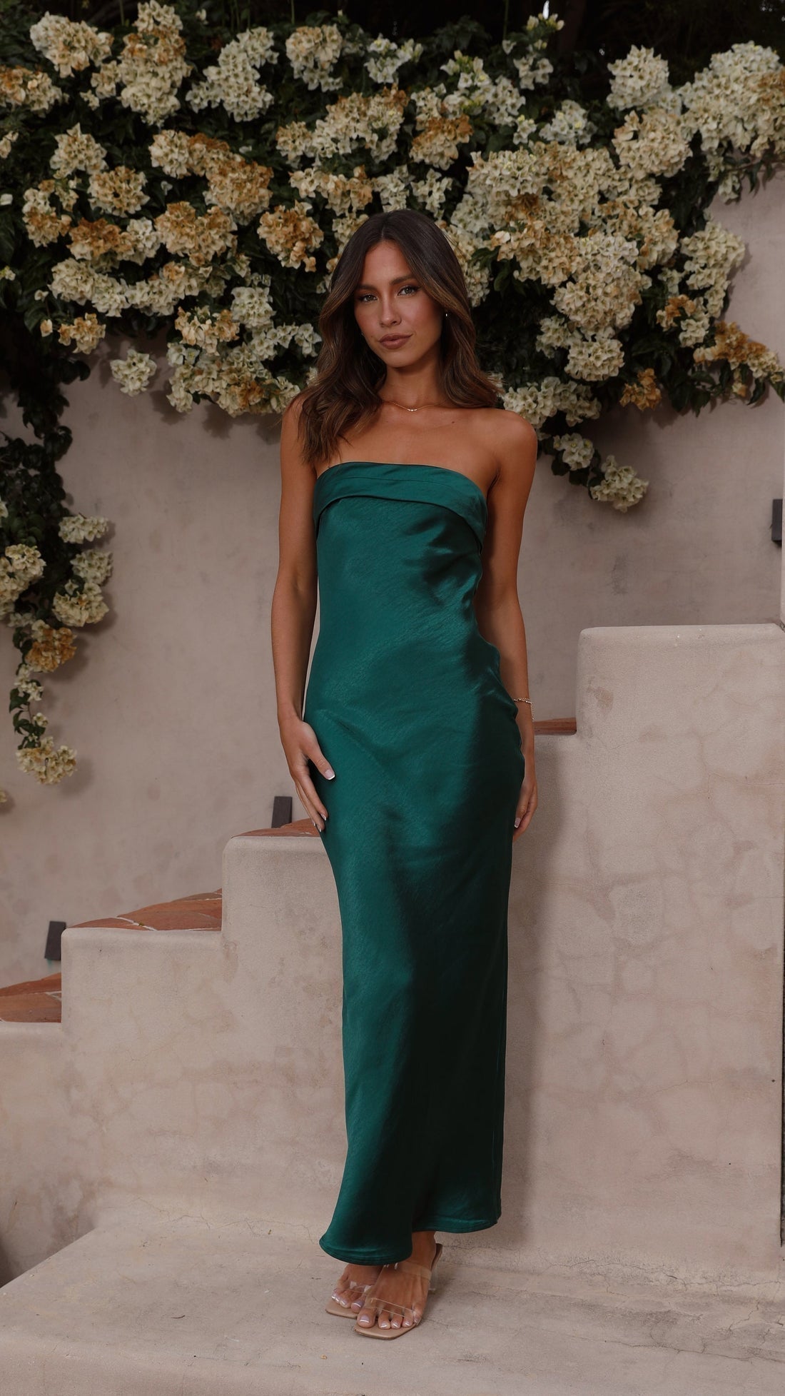 YVELINE | Strapless dress with an elegant cut 2