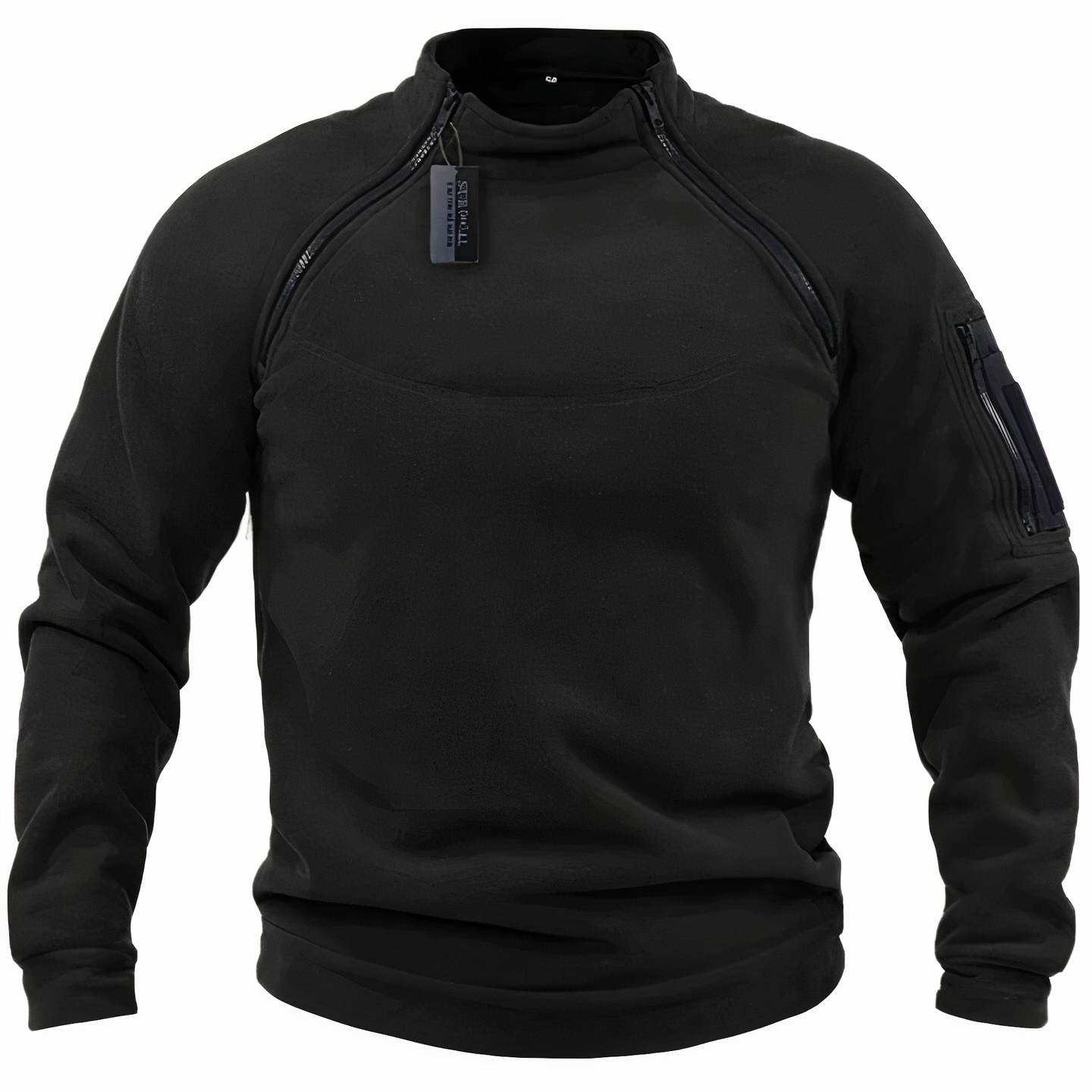 Yosef men's Plush Sweater | Secure Pockets, Versatile Style 1