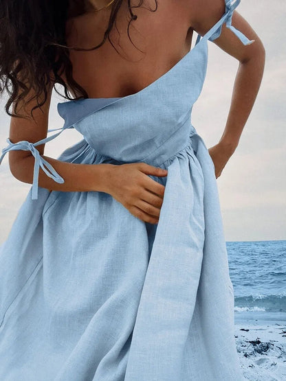 ZAILA | Elegant Summer Dress with Fit & Flare Fit 5