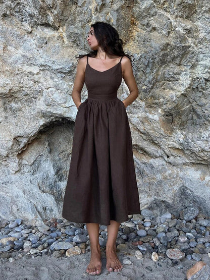 ZAILA | Elegant Summer Dress with Fit & Flare Fit 6