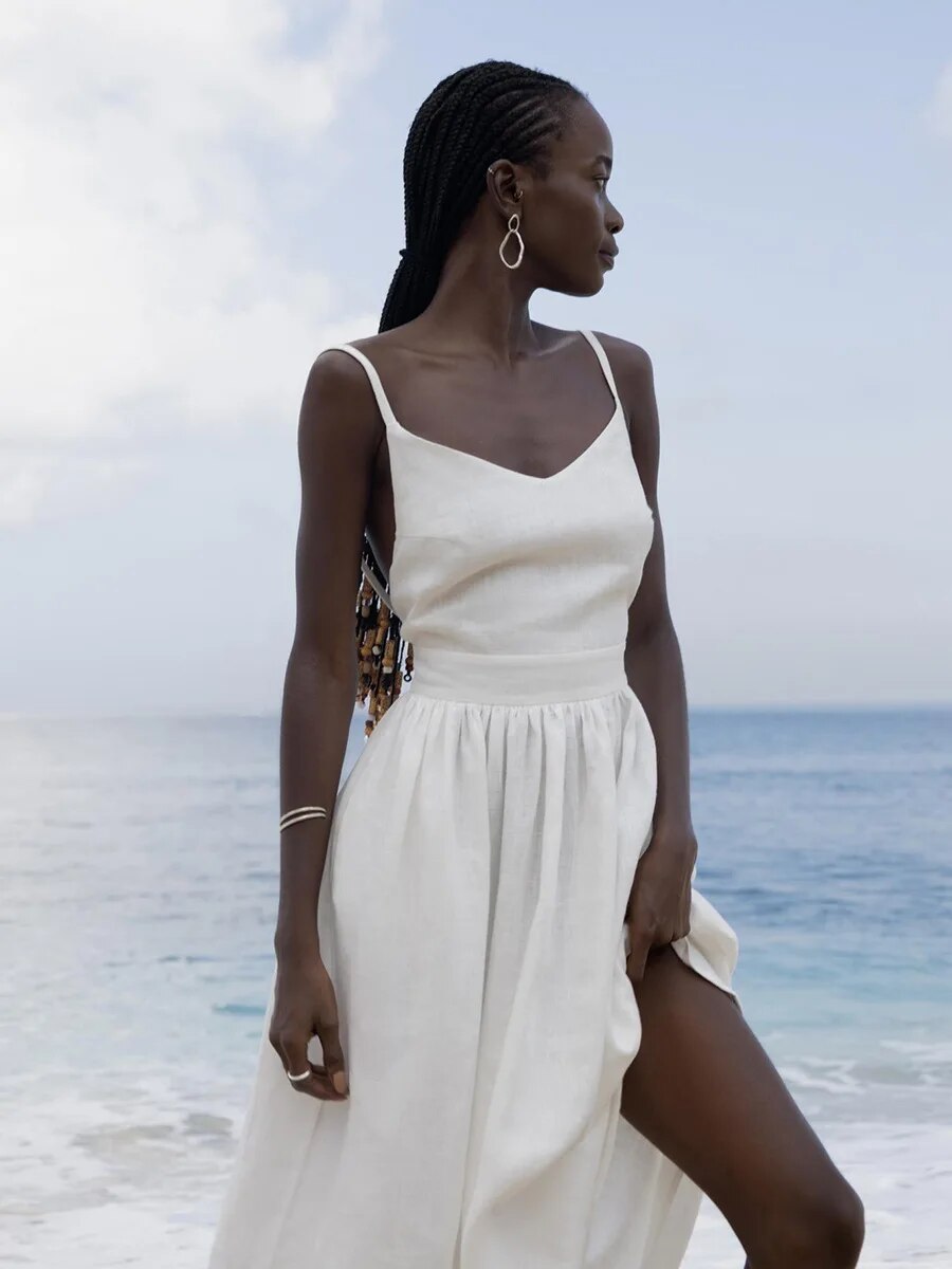 ZAILA | Elegant Summer Dress with Fit & Flare Fit 7
