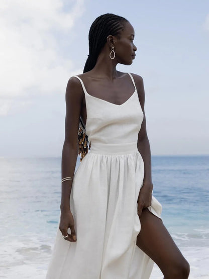 ZAILA | Elegant Summer Dress with Fit & Flare Fit 7